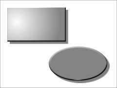 Example for the “Gradient Bevel” filter