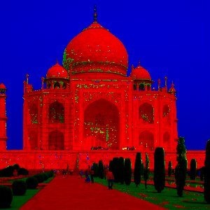 Example for the filter “Max RGB”